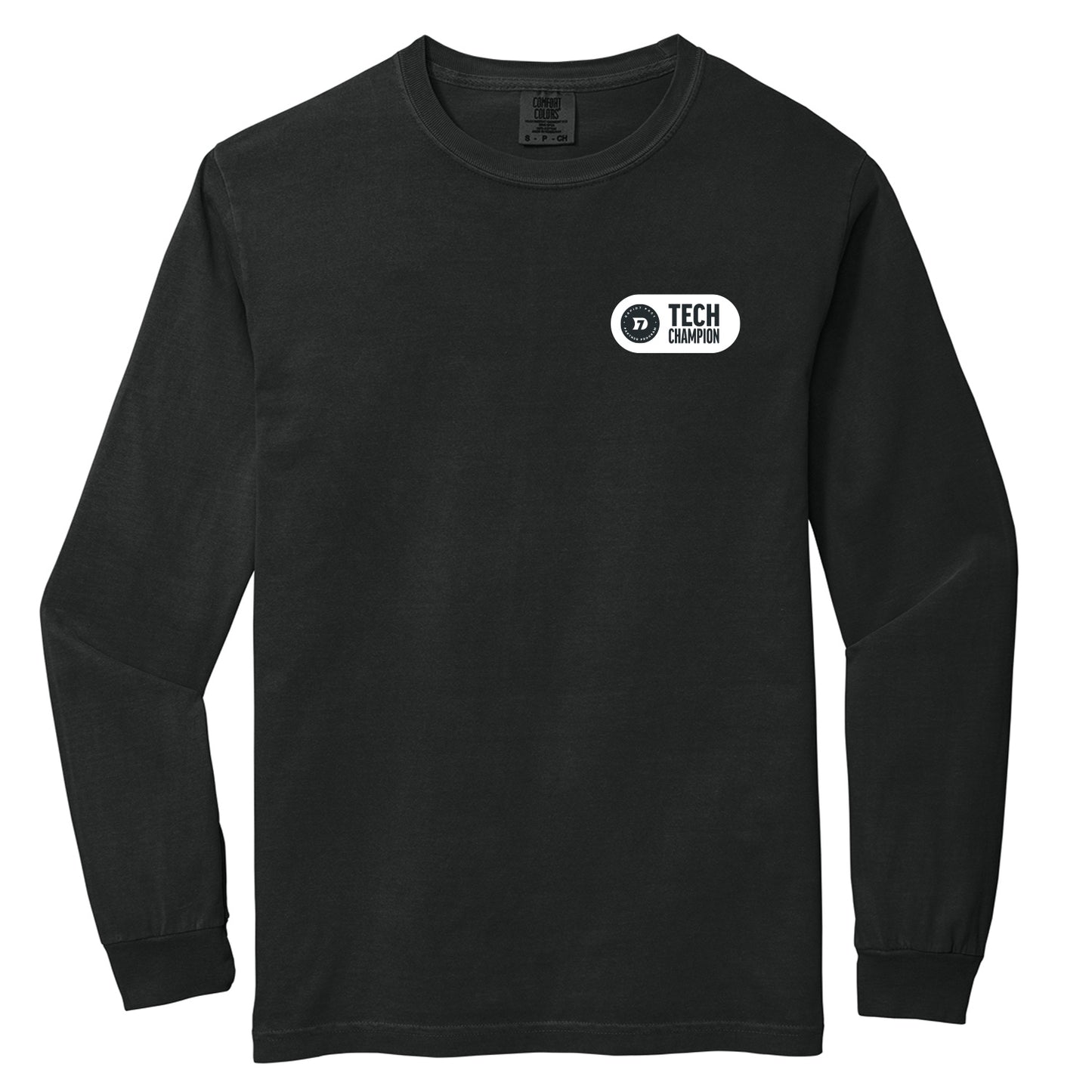 Comfort Colors Heavyweight Long Sleeve Tee - Black